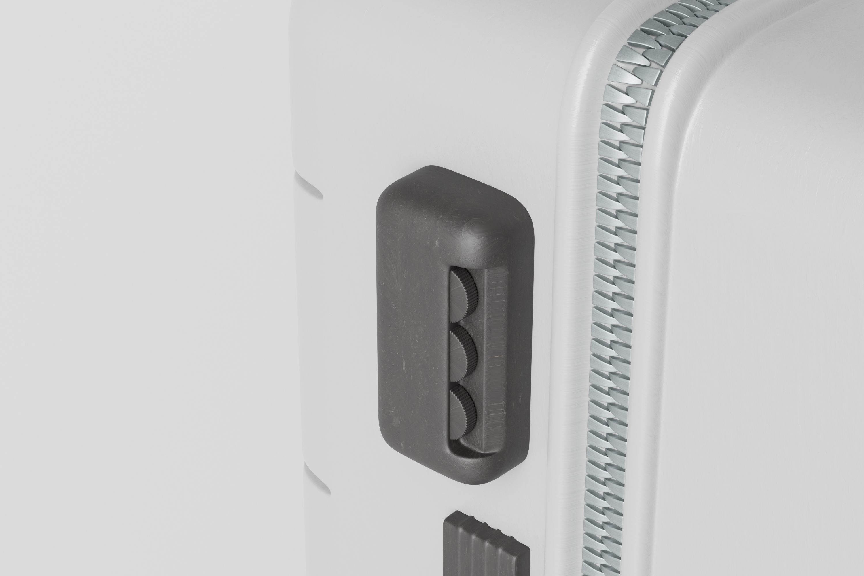 Travel Luggage Suitcase Low-poly 3D model_4