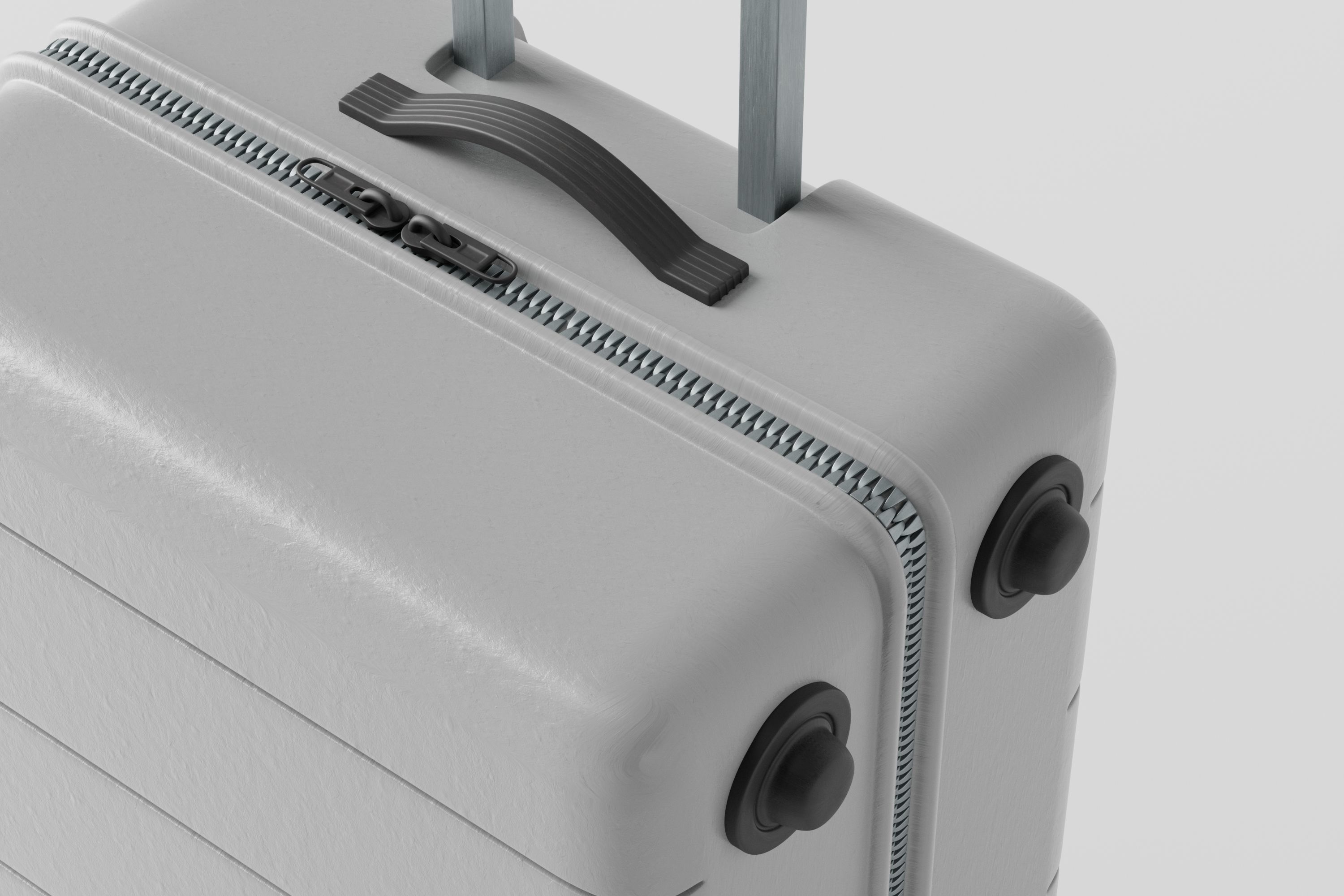Travel Luggage Suitcase Low-poly 3D model_2