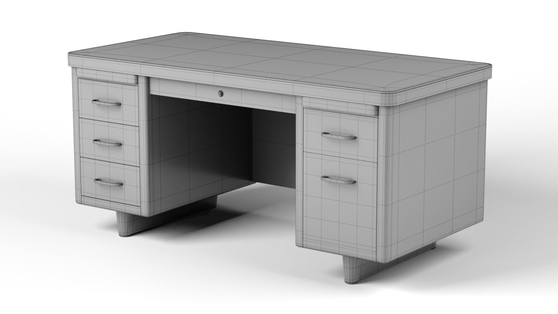 Office Furniture Pack 3D model_2