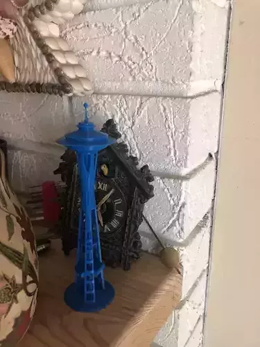 Space Needle 3D print model