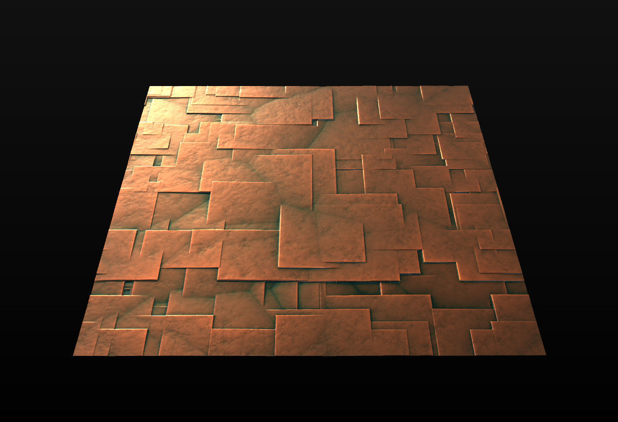 10 Seamless Metal Panels and Grids PBR Materials - Set 1 Texture_8