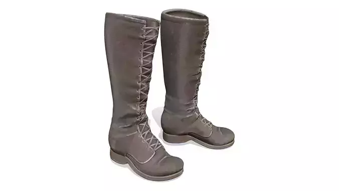 Historic Steampunk Aviation Boots