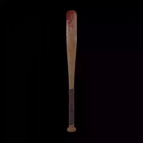 PBR Baseball Bat with 2 Textures