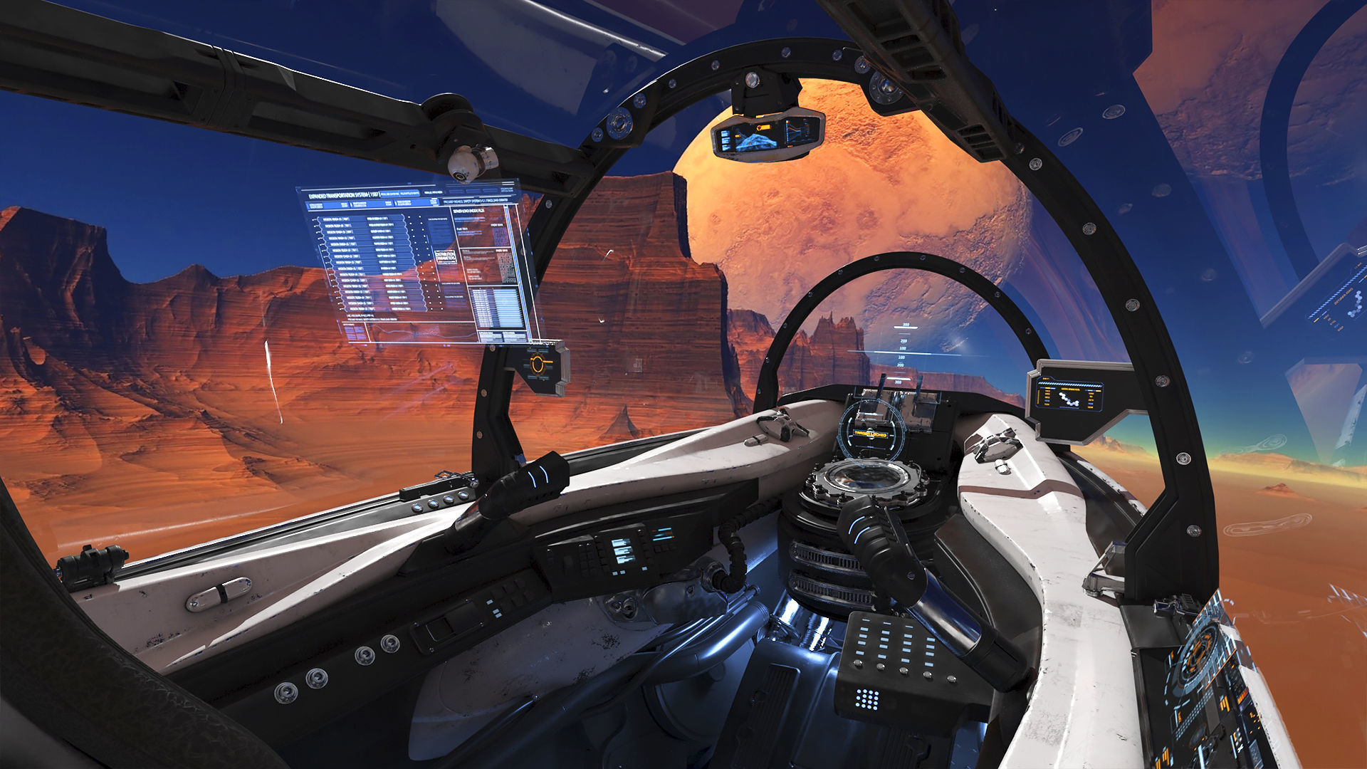 Spaceship Cockpit v4 3D model_1