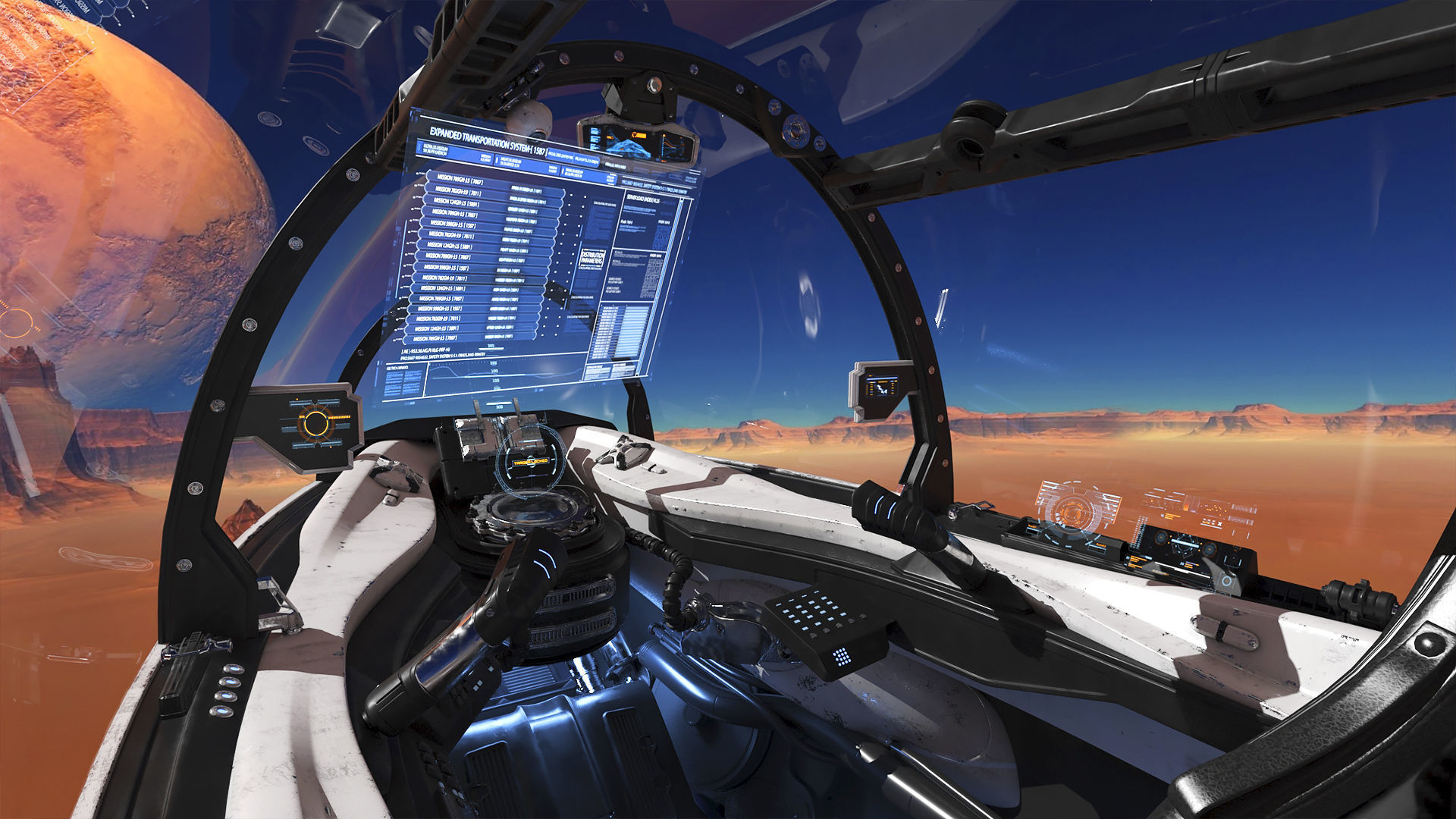 Spaceship Cockpit v4 3D model_2