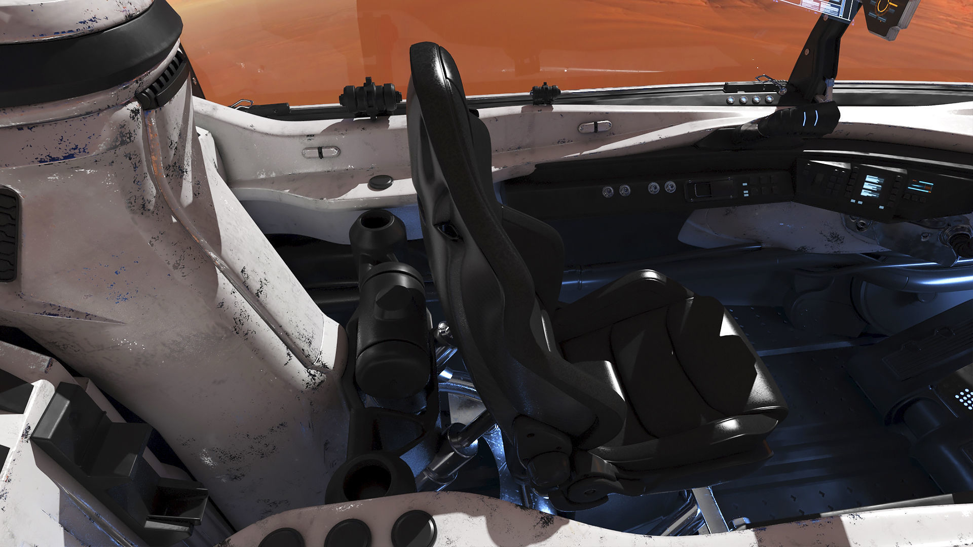 Spaceship Cockpit v4 3D model_7