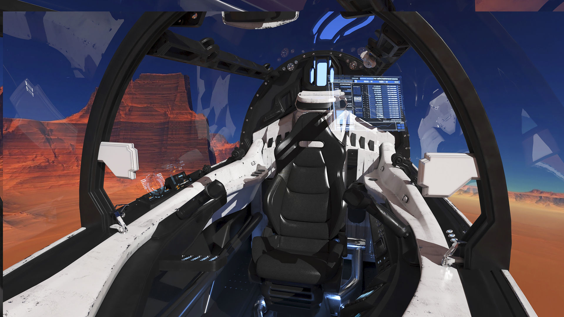 Spaceship Cockpit v4 3D model_6