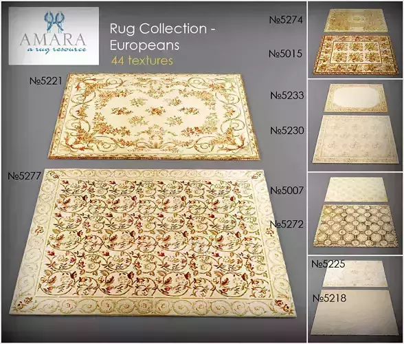 Carpets vol23 3dmodels 