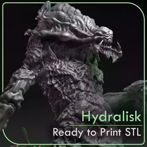 Hydralisk StarCraft 3D print model