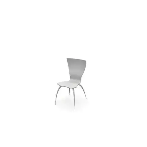 White Plastic Chair