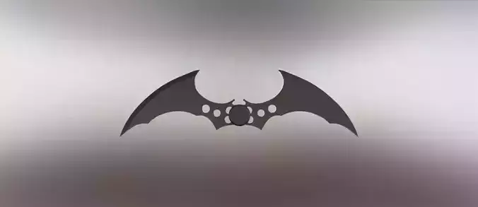 Batarang from Batman Arkham Series 3D model