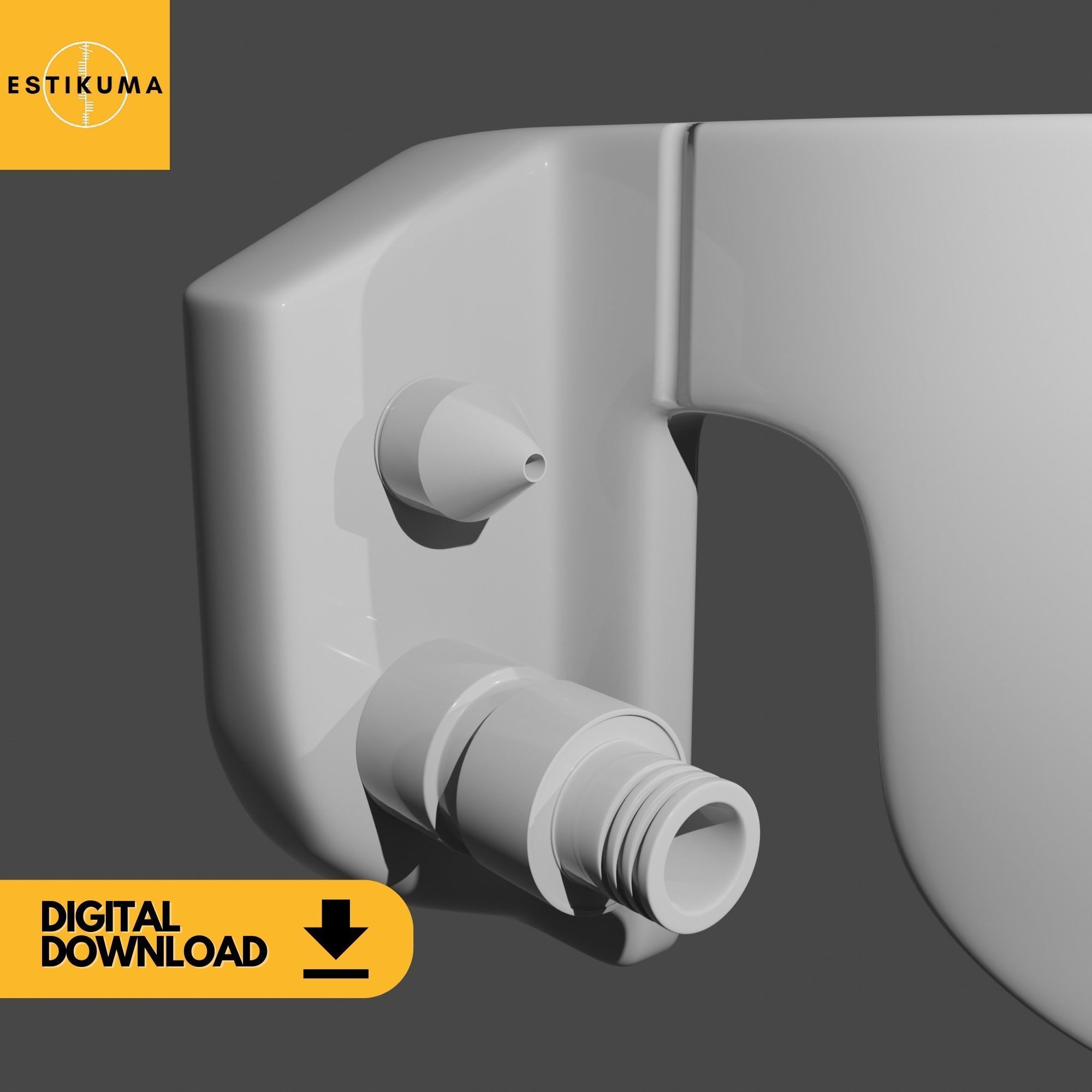 Boba Fett Knee Amour Return Of The Jedi Clean and Battle Damaged 3D print model_9