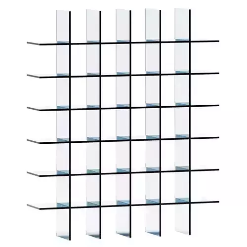 Glass Shelves 1 1976 by Glas Italia