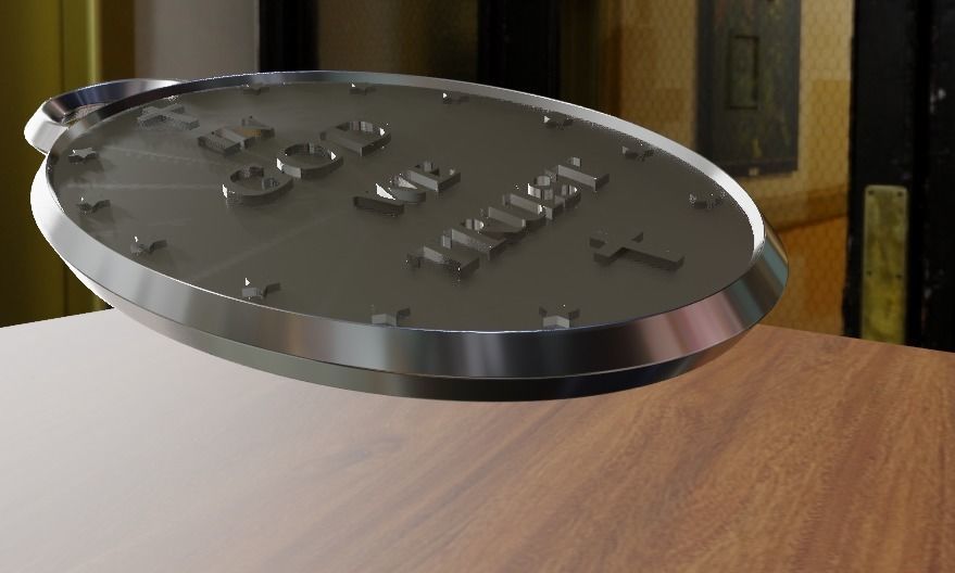 JESUS PEDANT 3D print model_3