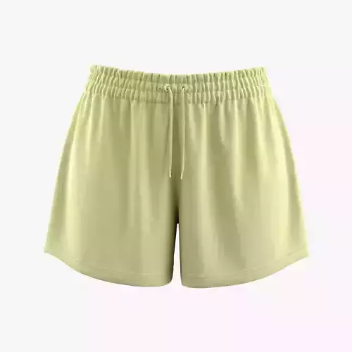 Women Quick Dry Swim Shorts Design 3D model