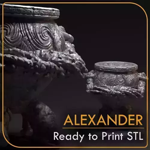 Iron Fist Alexander Elden Ring Ready to print