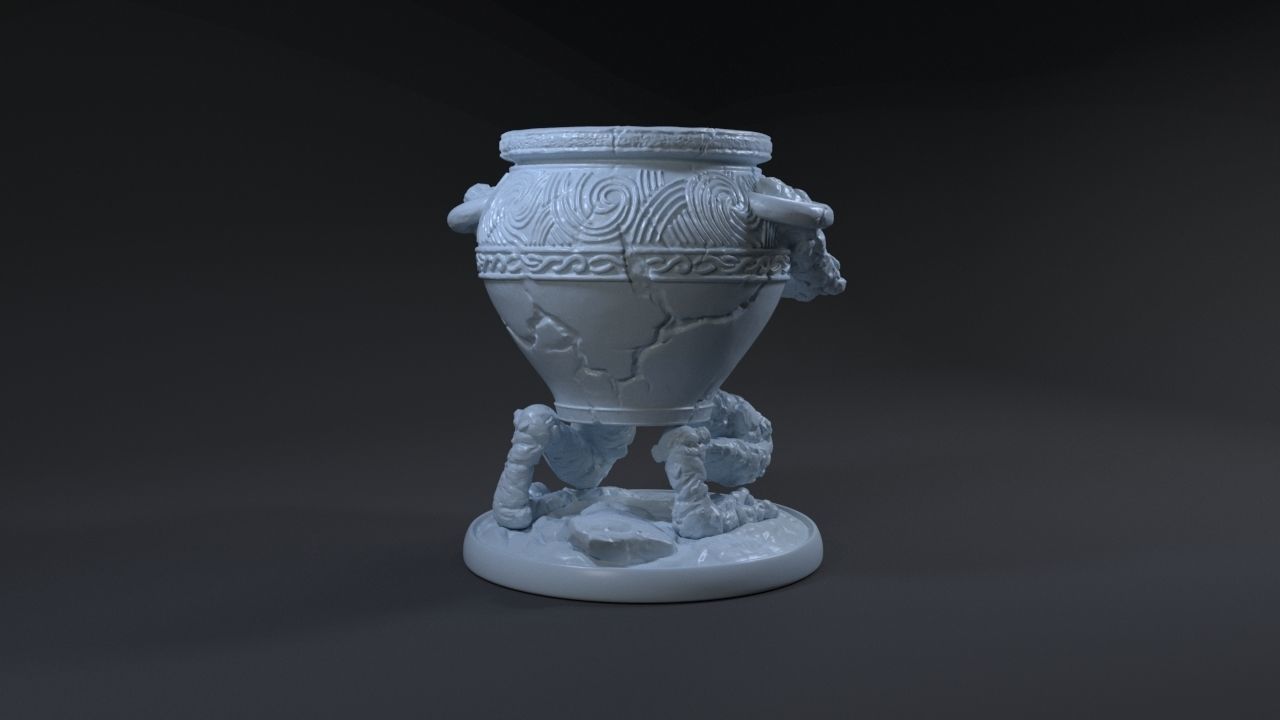 Iron Fist Alexander Elden Ring Ready to print 3D print model_4