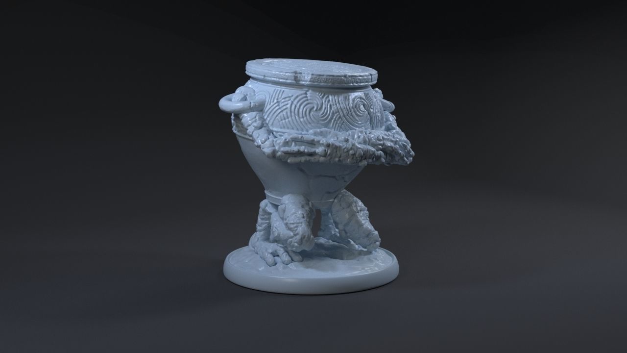 Iron Fist Alexander Elden Ring Ready to print 3D print model_2