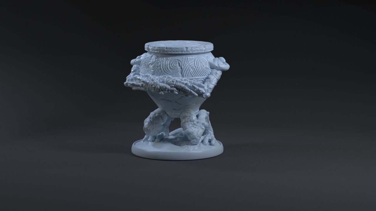 Iron Fist Alexander Elden Ring Ready to print 3D print model_1