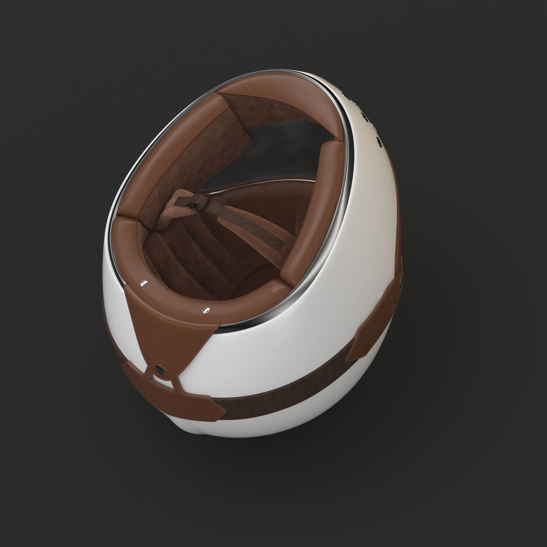 Motorcycle Helmet 3D model_16