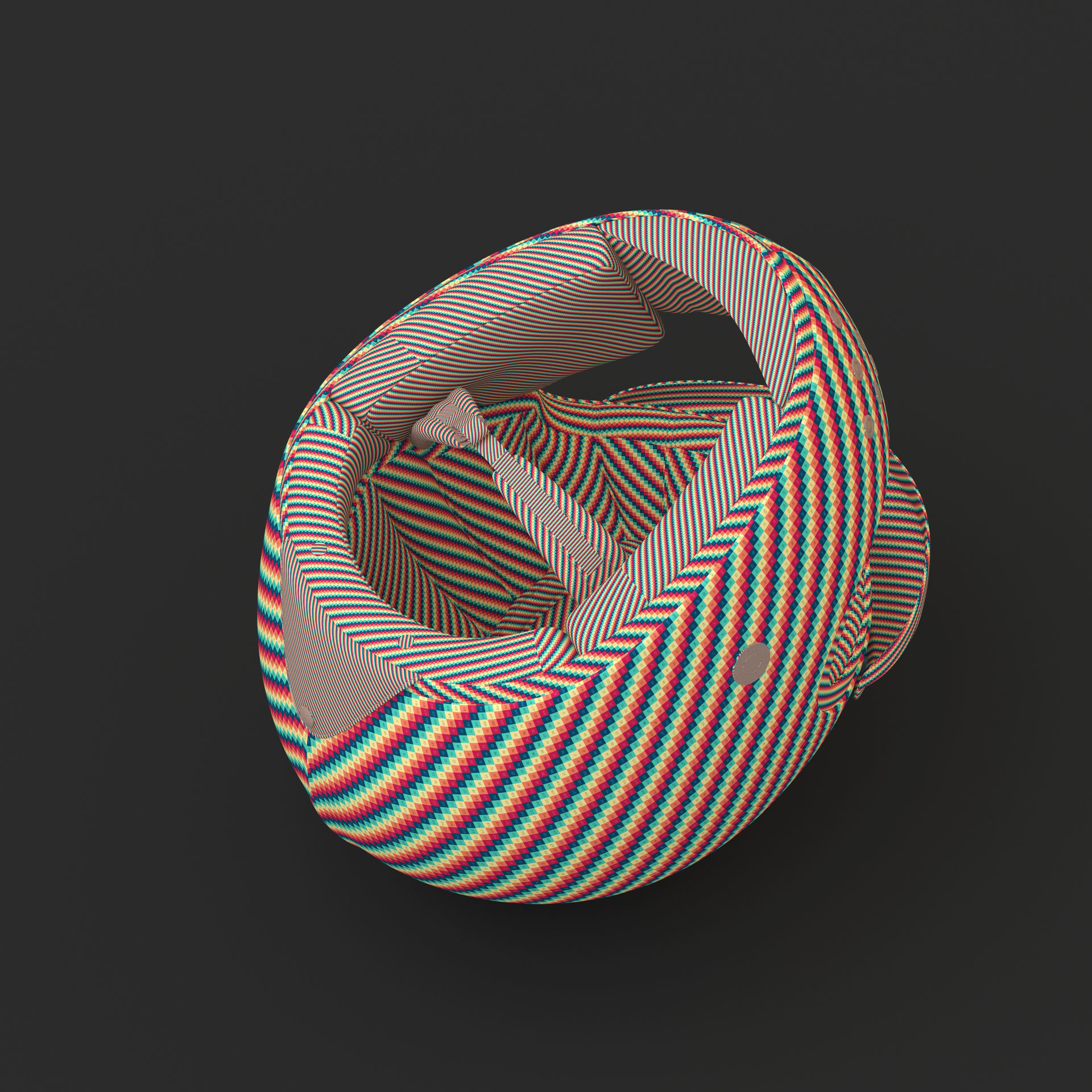 Motorcycle Helmet 3D model_28