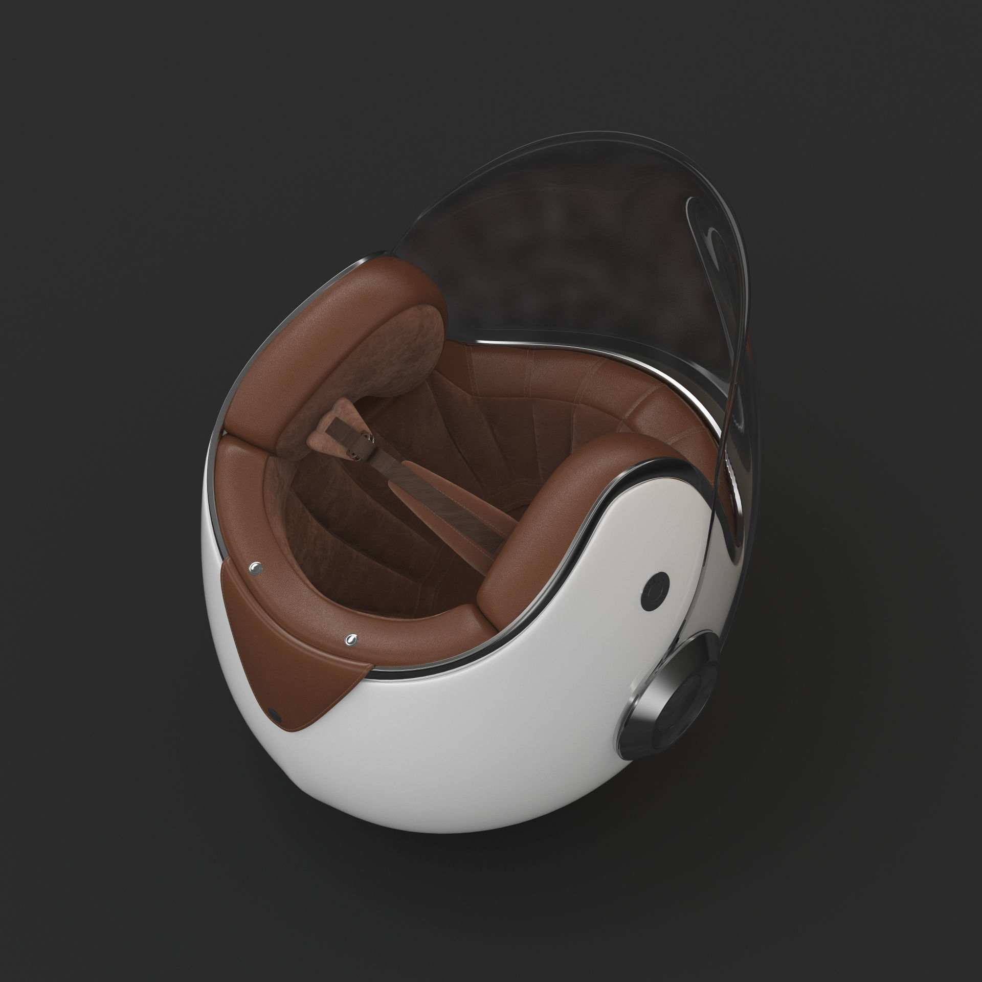 Motorcycle Helmet 3D model_8