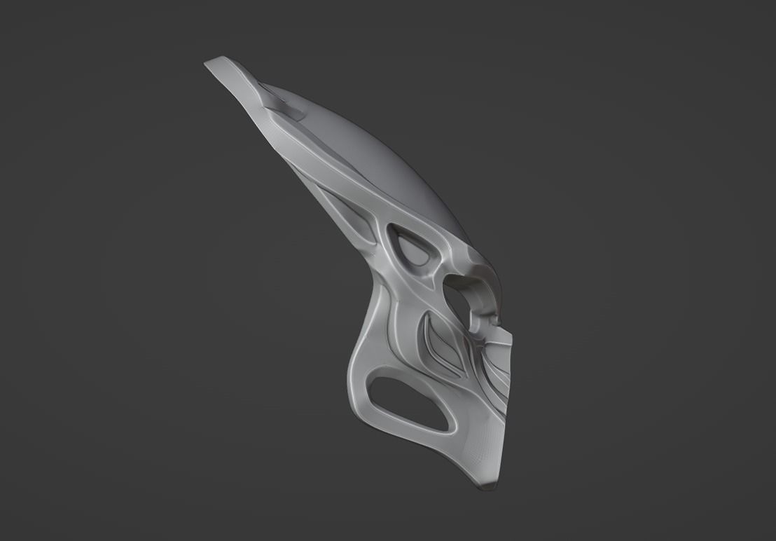 Predator Immortal mask 3D print model_6