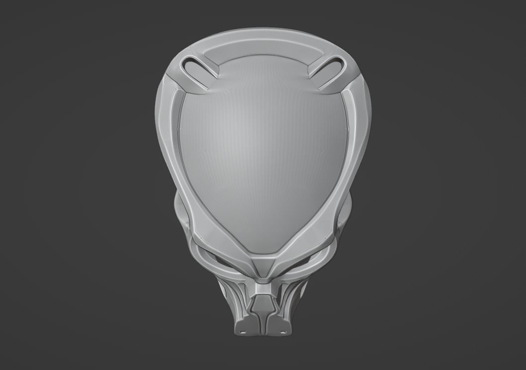 Predator Immortal mask 3D print model_11