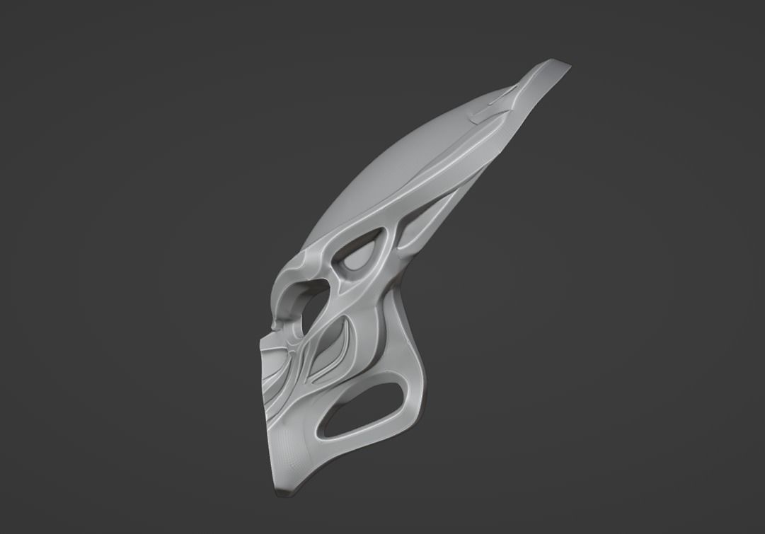 Predator Immortal mask 3D print model_5