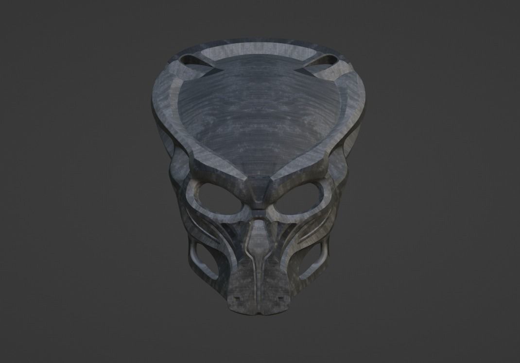 Predator Immortal mask 3D print model_1