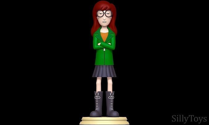 Daria Morgendorffer 3D print model