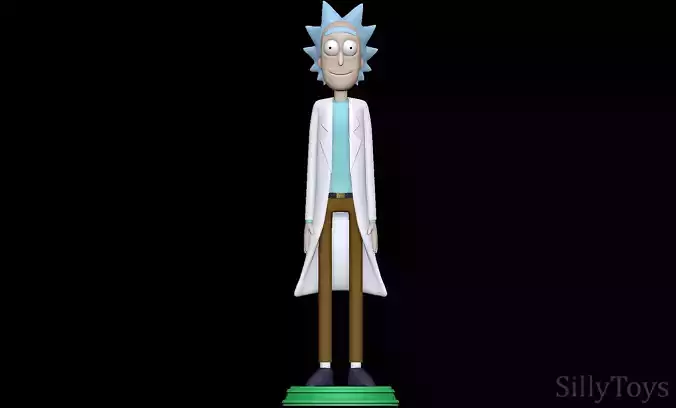 Rick Sanchez - Rick and Morty 3D print model