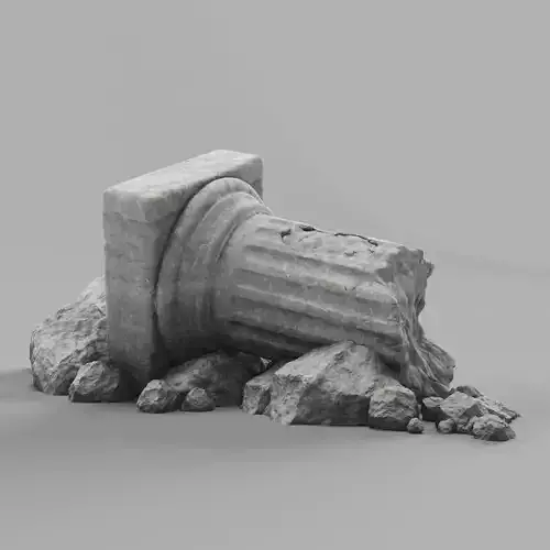 Damaged Pillar