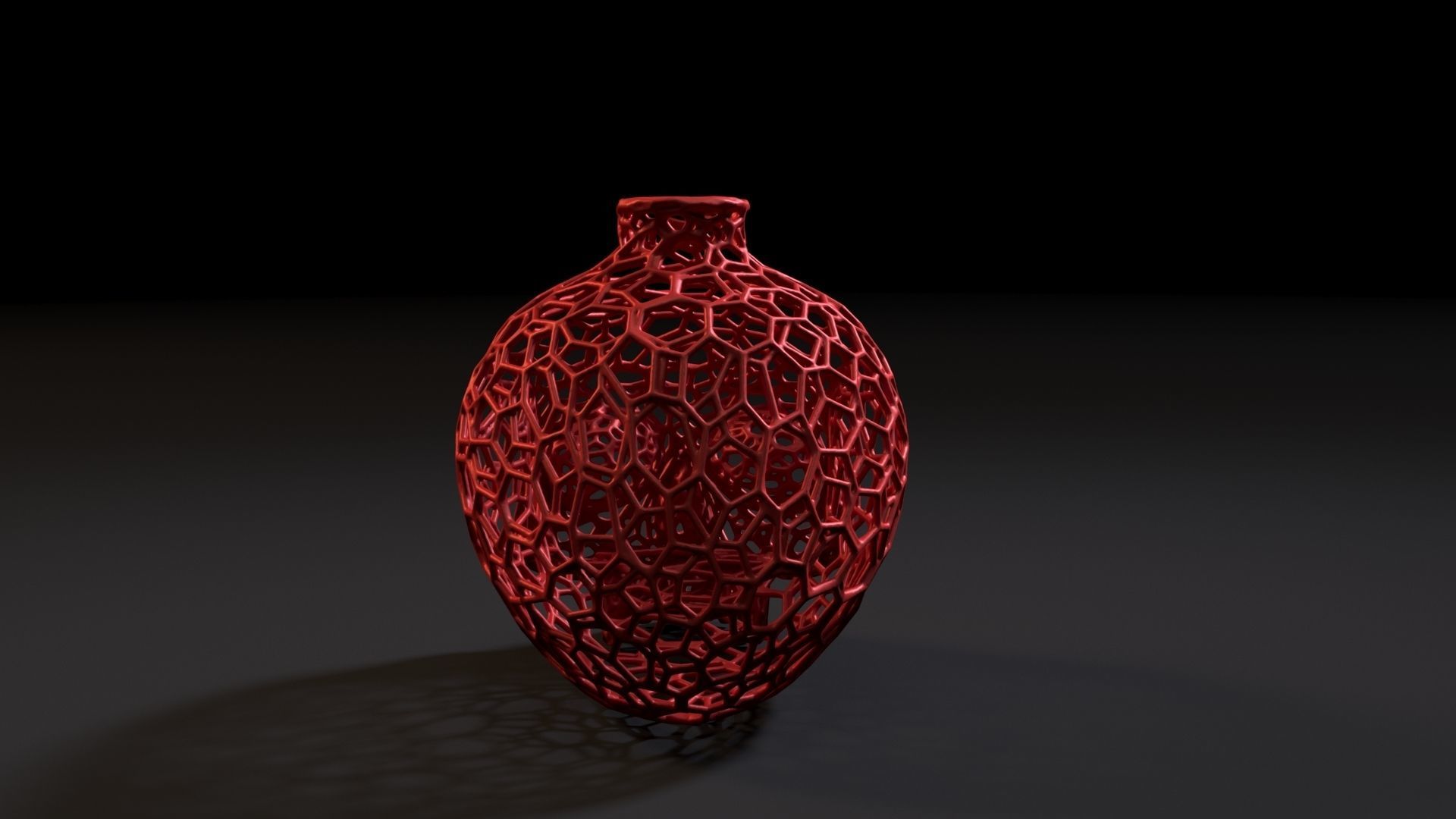 Skull vase 2 3D print model_6