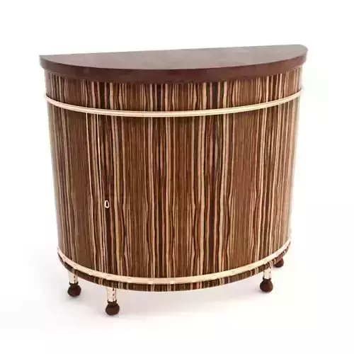 Brown Antique Furniture 3D model