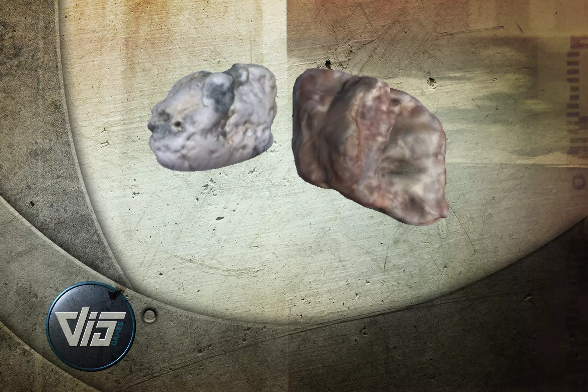 Scanned Stones Free low-poly 3D model