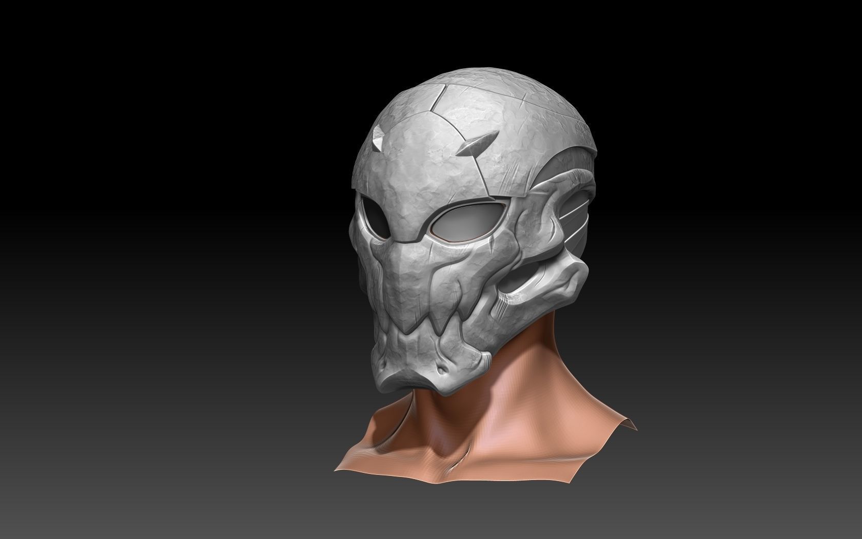 Poison Mask 3D print model_11