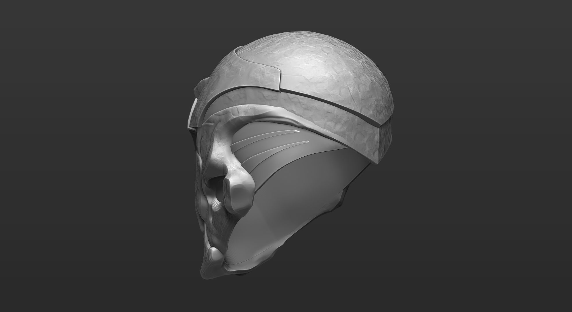 Poison Mask 3D print model_7