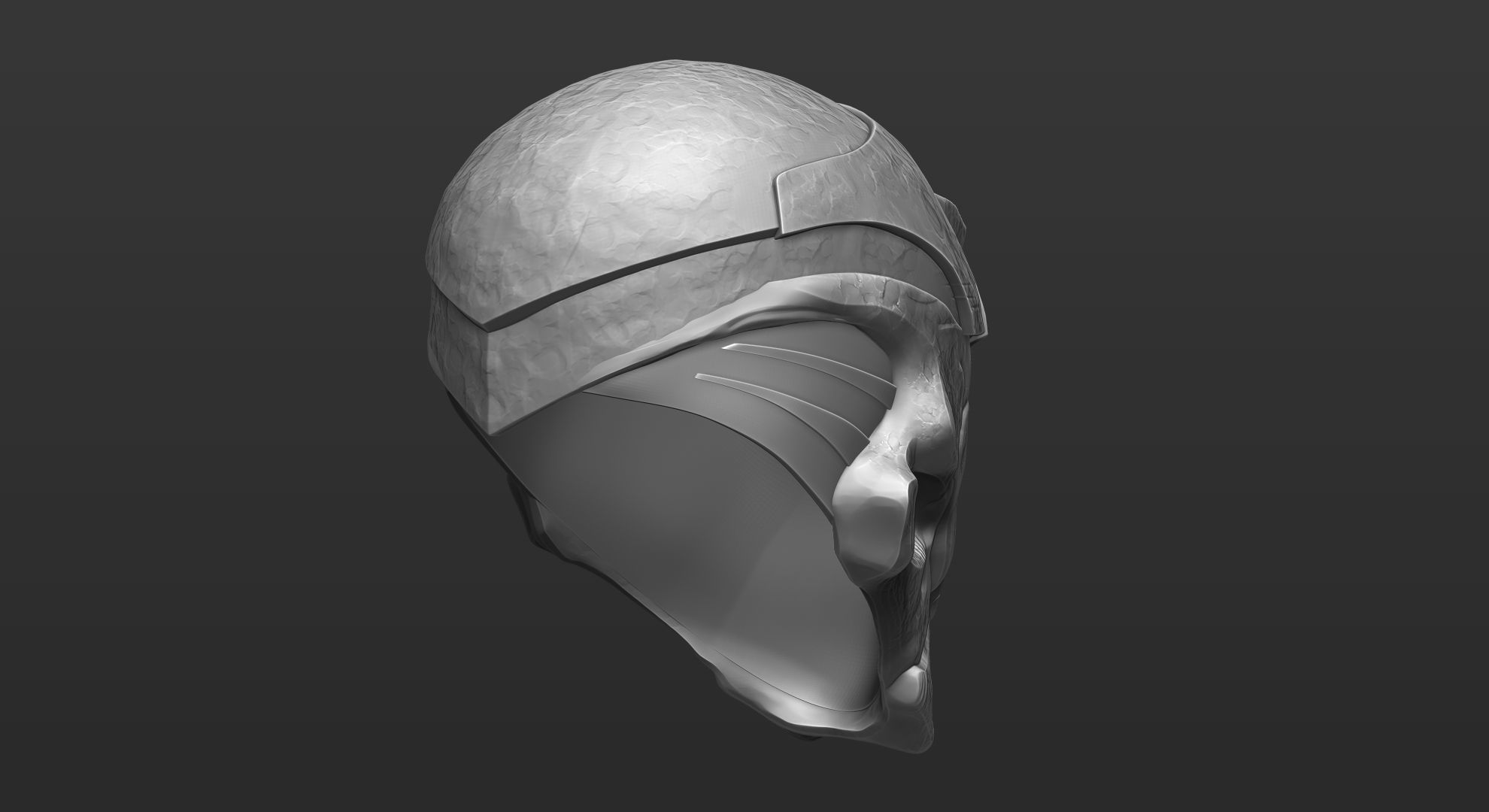 Poison Mask 3D print model_5