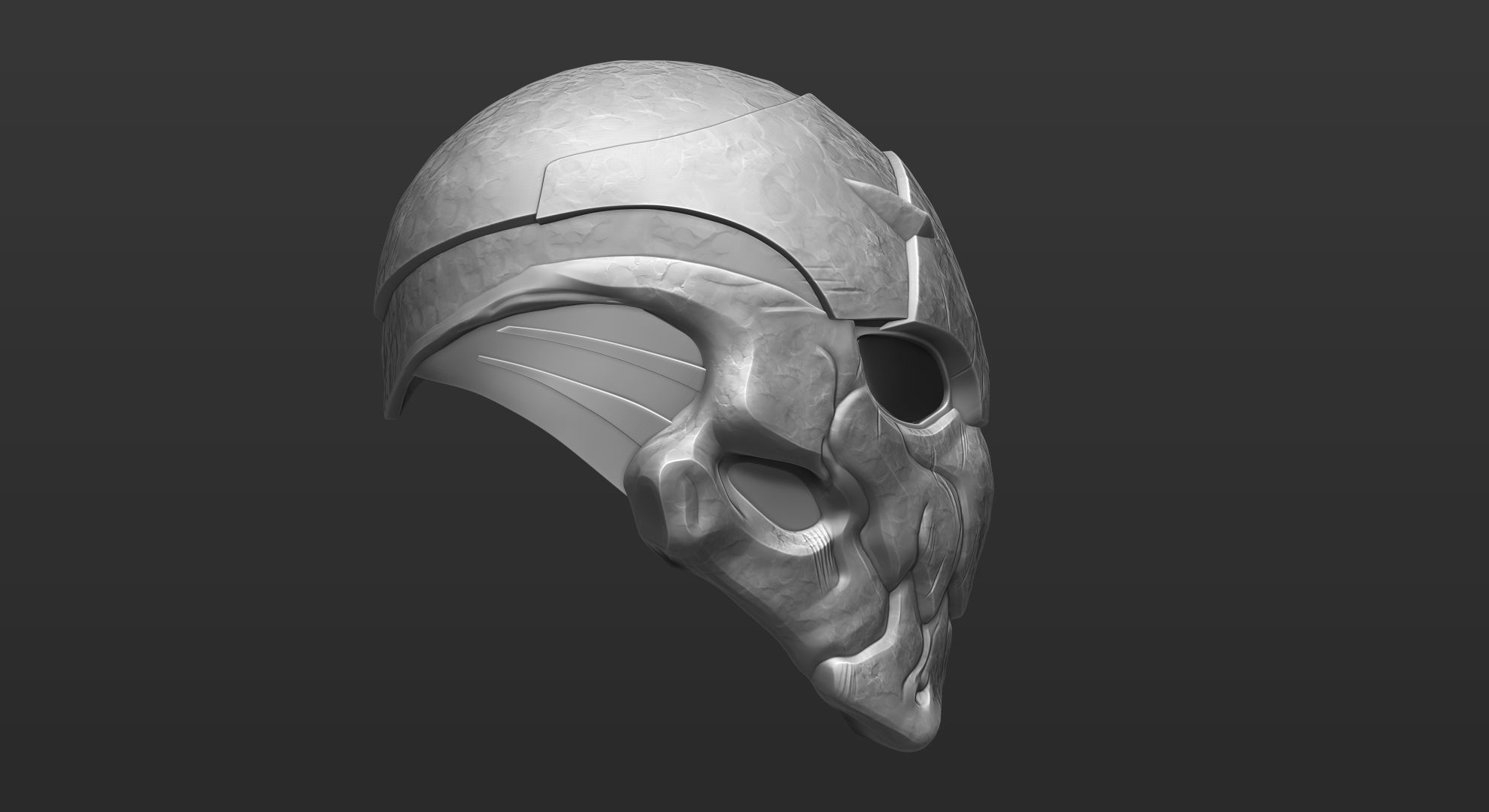Poison Mask 3D print model_4