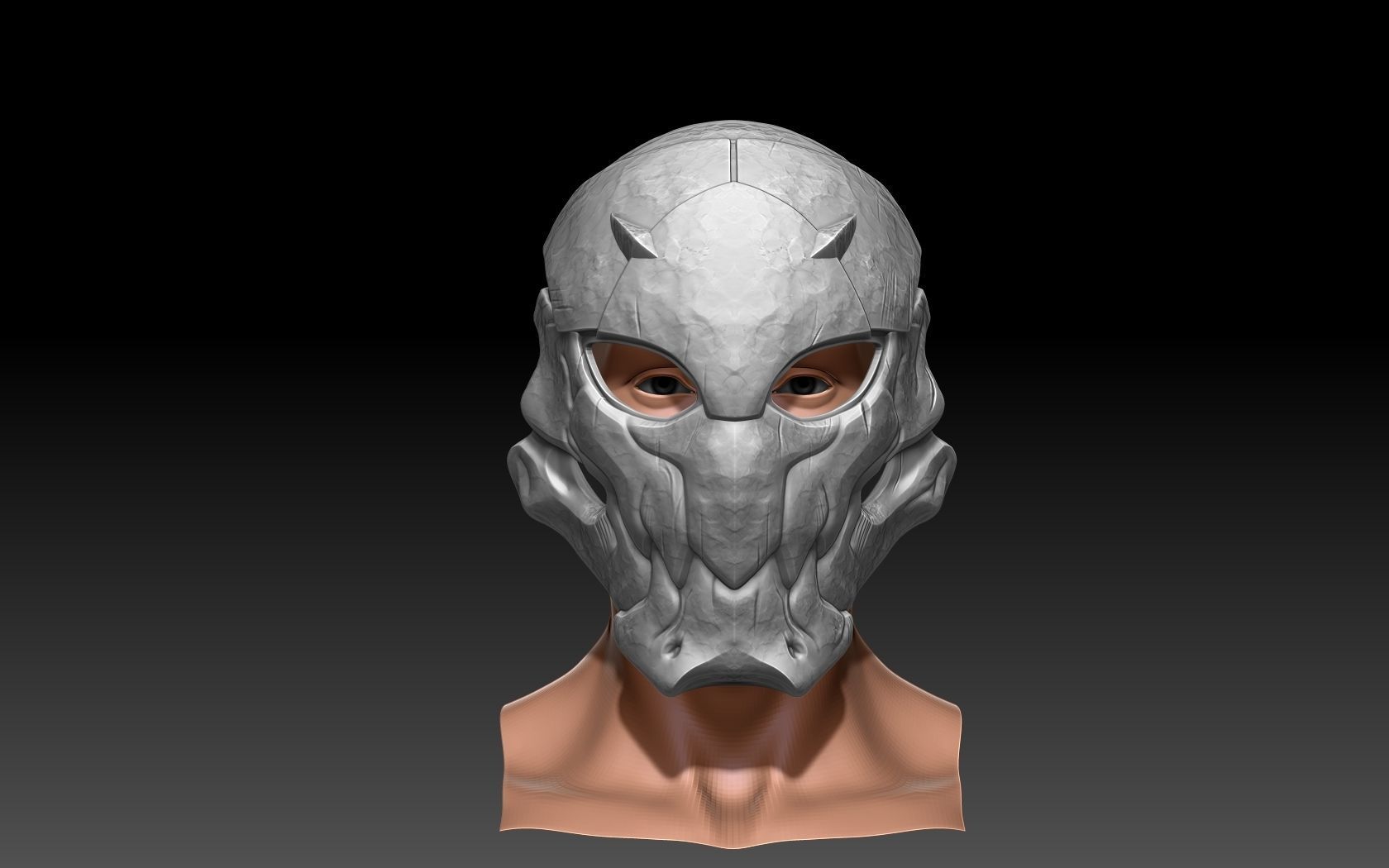 Poison Mask 3D print model_13