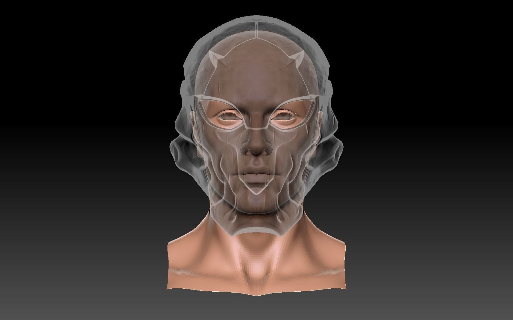 Poison Mask 3D print model_15