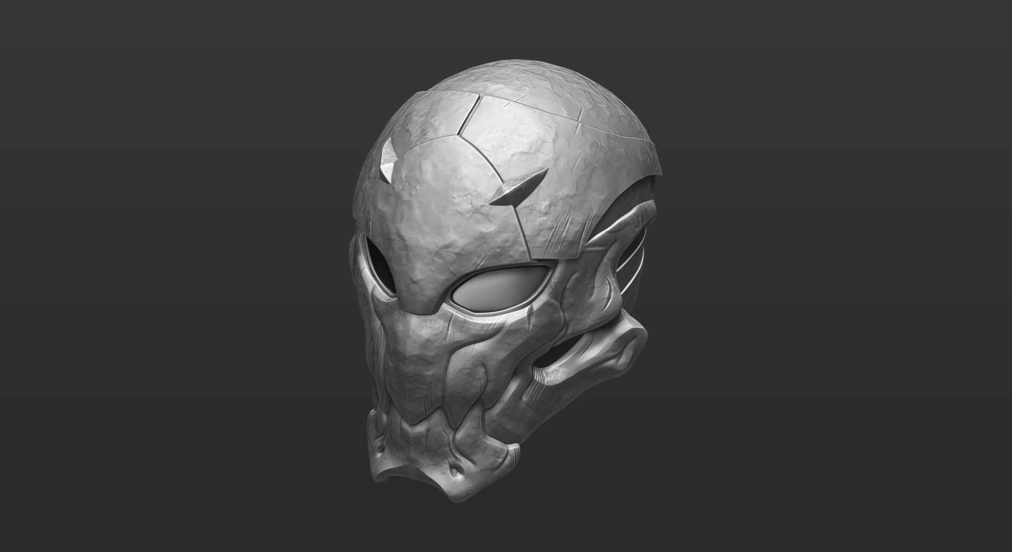 Poison Mask 3D print model_10