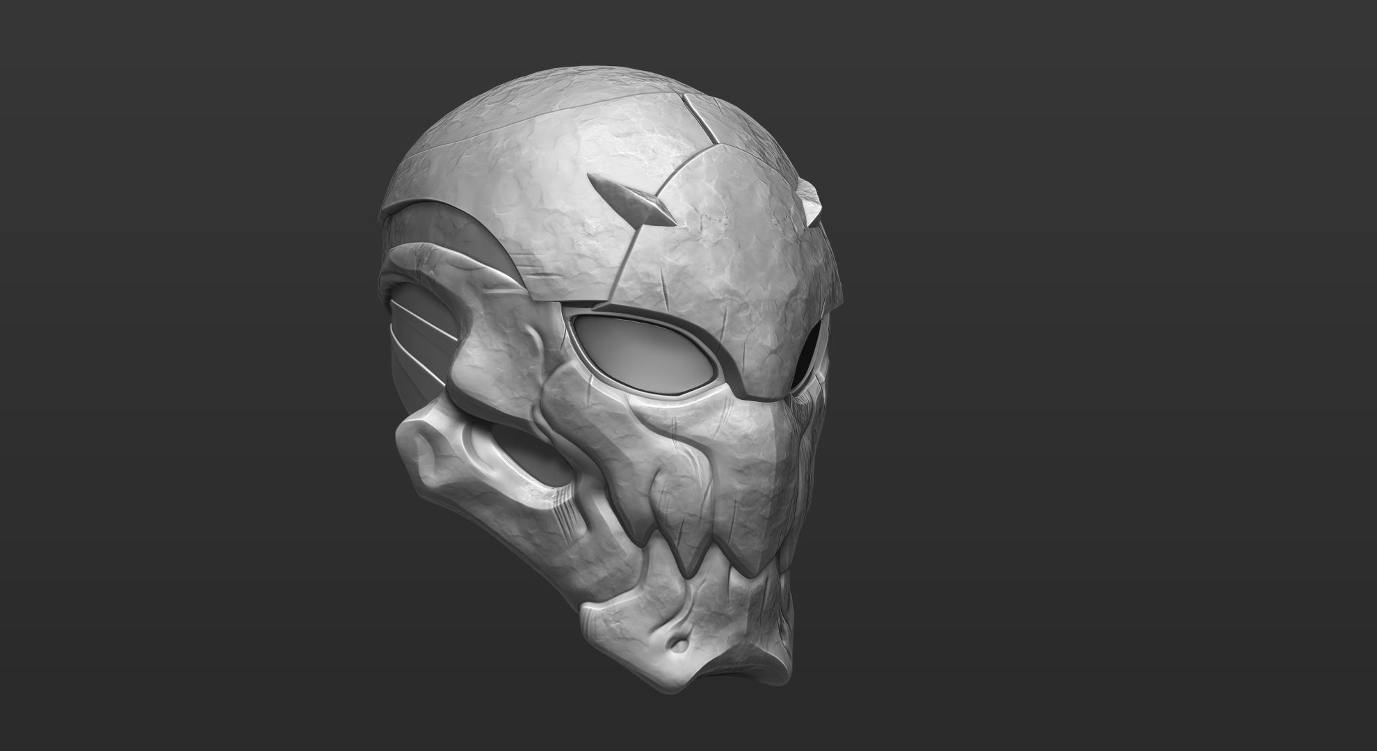 Poison Mask 3D print model_2