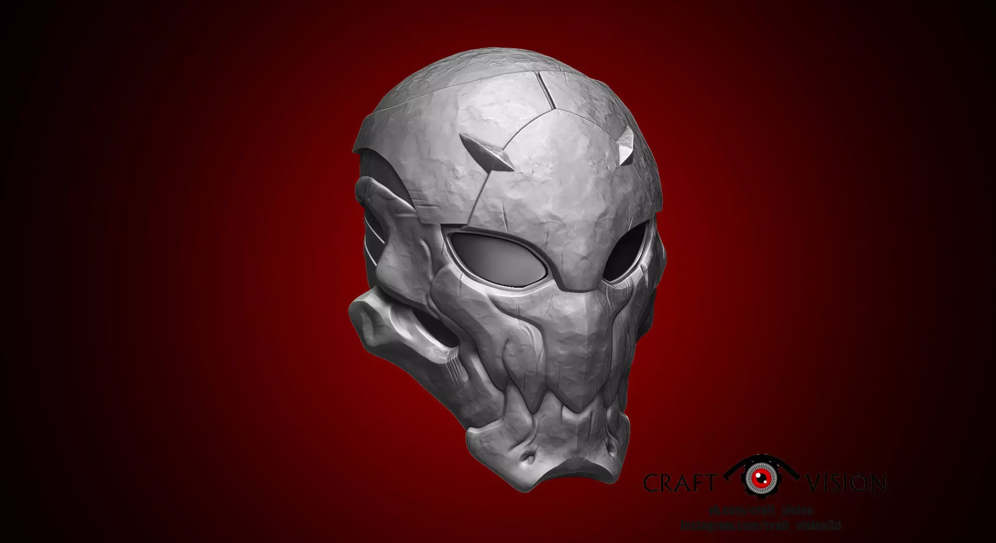 Poison Mask 3D print model_0