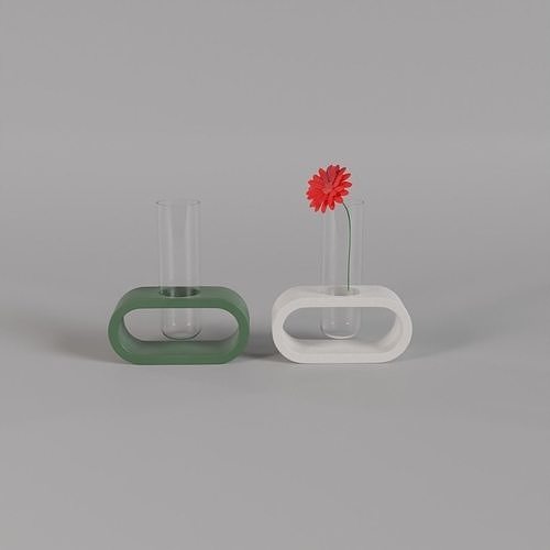 Flower pots 3D model