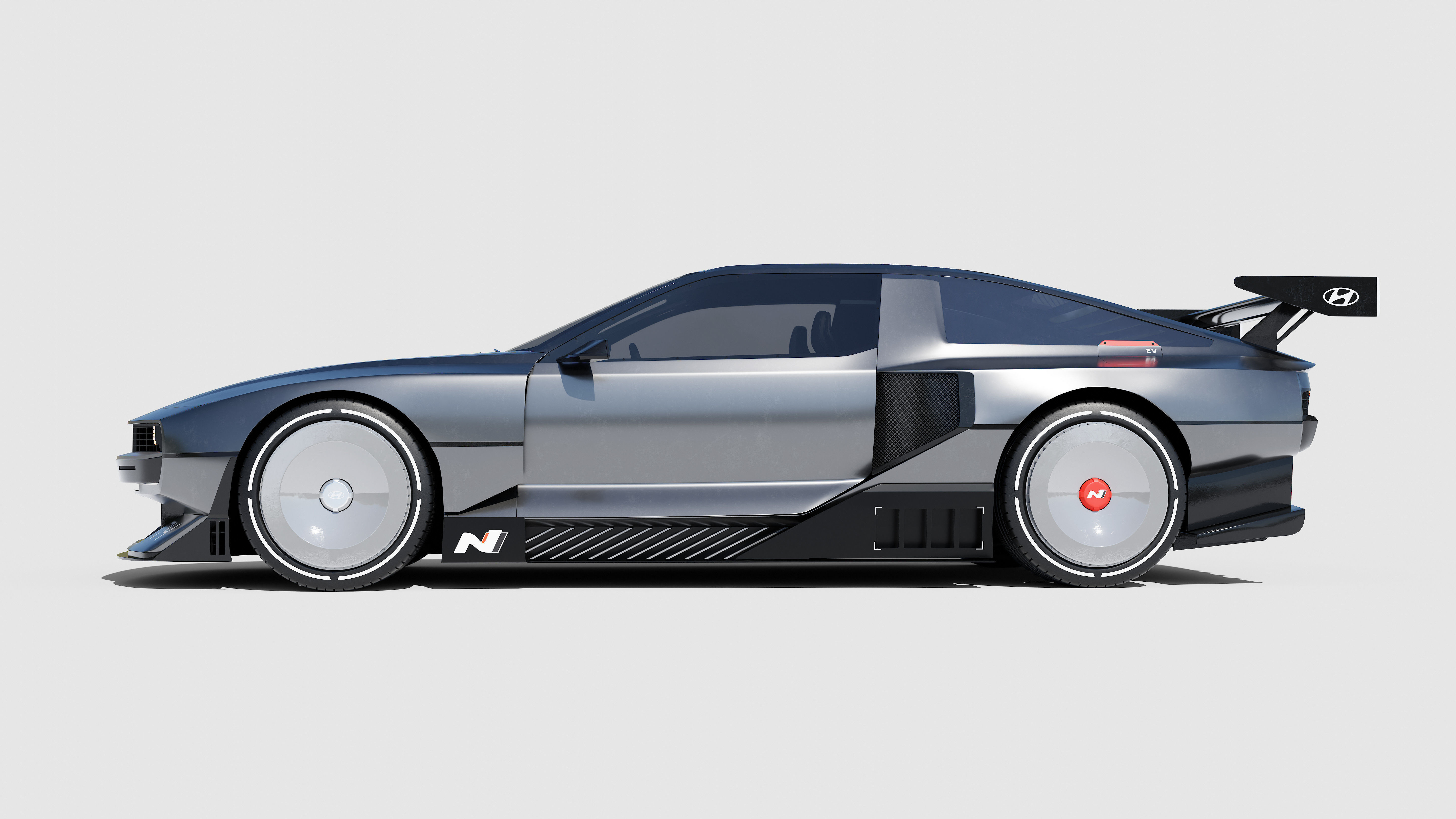 Hyundai N Vision 74 - with interior 3D model_12