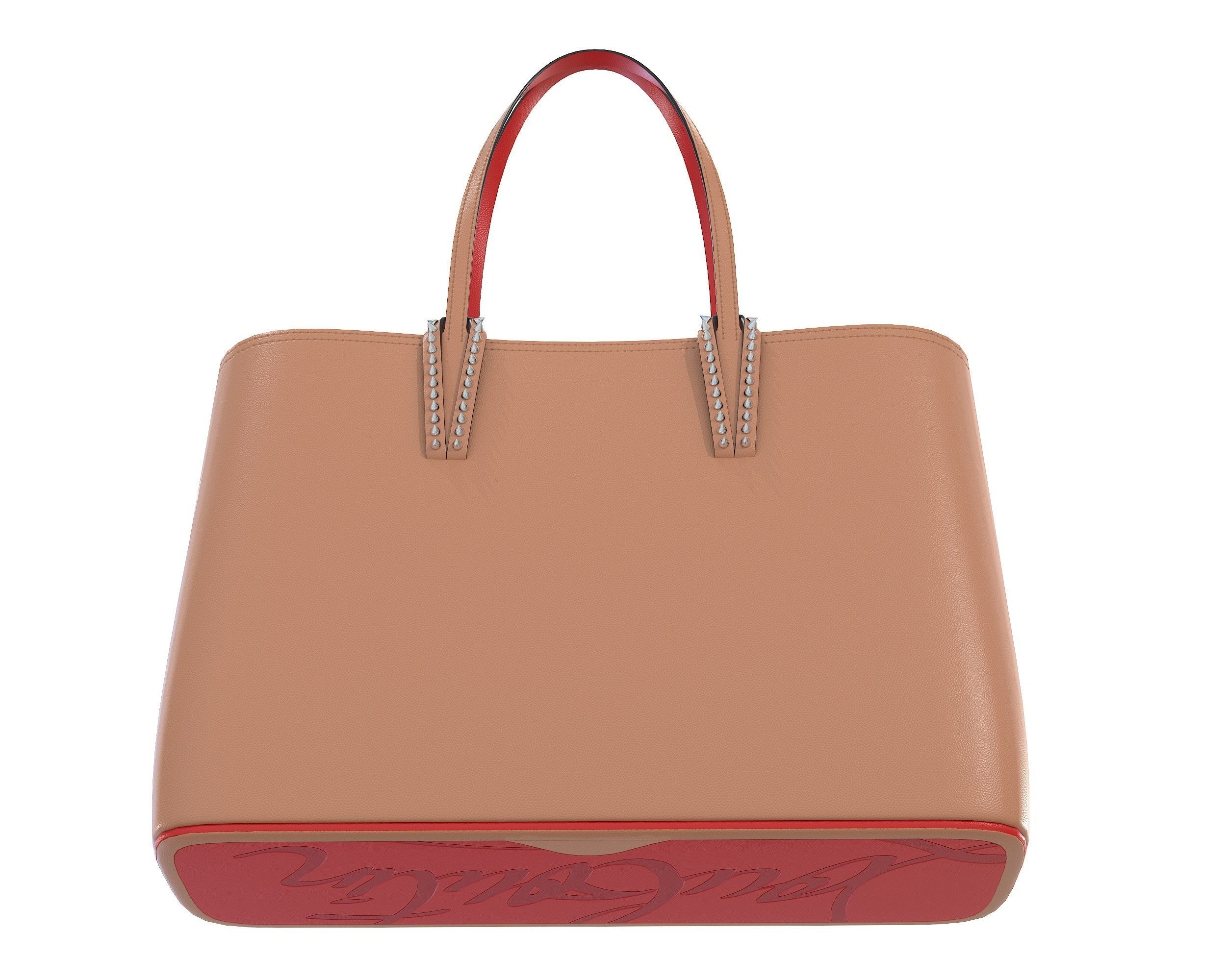 Christian Louboutin Cabata small Bag Low-poly 3D model_13