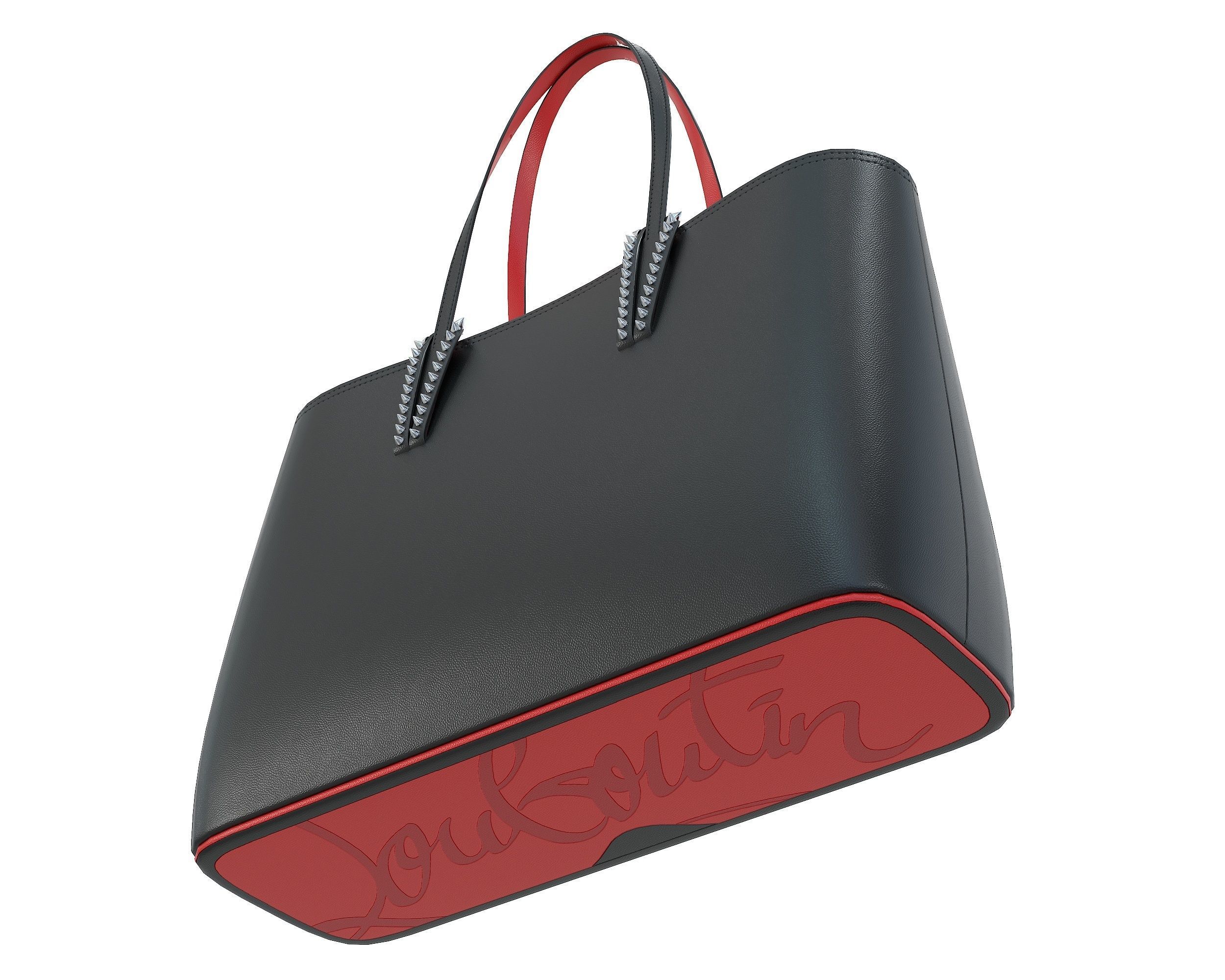 Christian Louboutin Cabata small Bag Low-poly 3D model_6