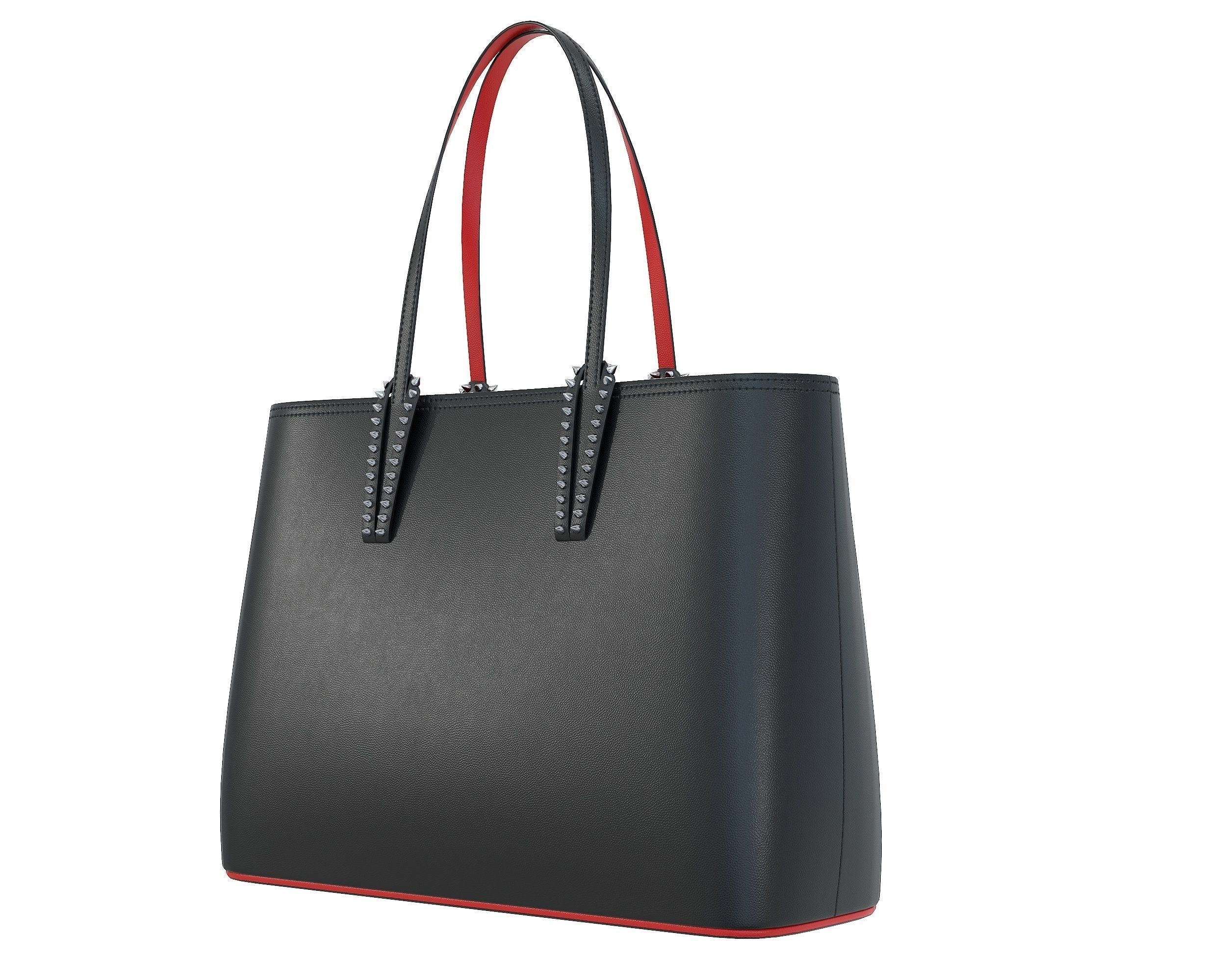 Christian Louboutin Cabata small Bag Low-poly 3D model_4